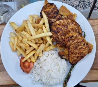 IZGARA TAVUK MENÜ | 265,00